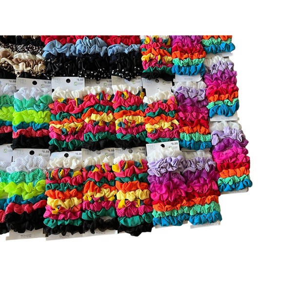 Time And Tru Scrunchies Lot Of 54 Packs Hairbows Hair Tie New Wholesale main image 9